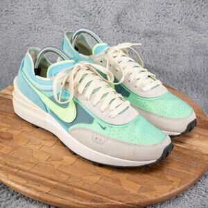 Nike Waffle One “Scream Green” Womens Shoes Size 10 DC2533 401